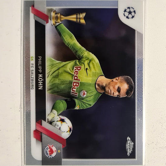 Philipp Kohn 2023 Topps Chrome Champions League all star Rookie RC #92 Soccer football Salzberg Excellent/mint sleeved