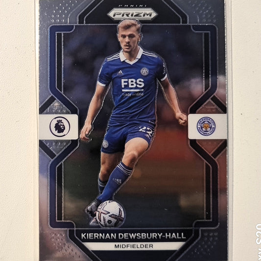 Kiernan Dewsbury-Hall 2022-23 Panini Prizm premier league #99 Soccer football Leicester city Excellent/mint sleeved