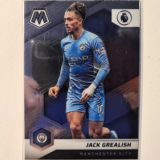 Jack Grealish 2021-22 Panini Mosaic premier league #15 Soccer football Manchester city Excellent/mint sleeved