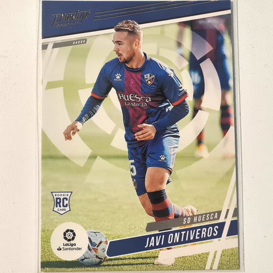 Javi Ontiveros 2020-21 Panini Chronicles Prestige Rookie RC #24 Football SD Huesca excellent Sleeved