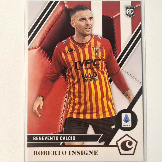 Roberto Insigne 2020-21 Panini Chronicles rookie RC  #8 Football Benevento excellent Sleeved