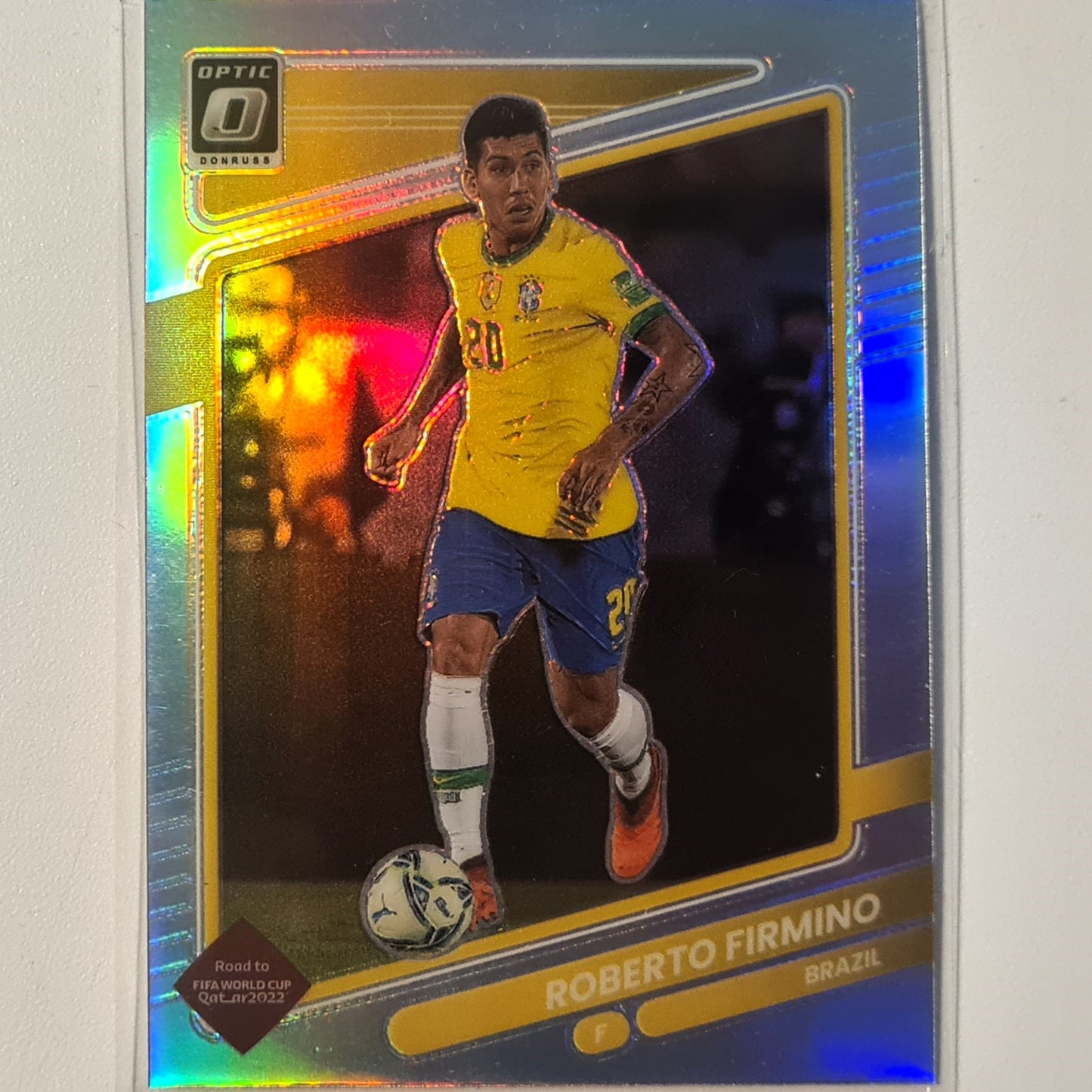 Robert Firmino 2021-22 Panini Donruss Optic Soccer #25 Football Brazil excellent/mint Sleeved