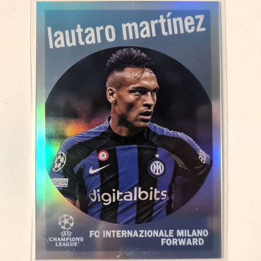 Lautaro Martinez 2023 Topps Chrome Champions league 59-30 Soccer Football Inter Milan excellent/mint Sleeved