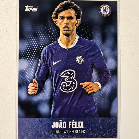 Joao Felix 2023 Topps Chelsea team set Football Chelsea excellent Sleeved