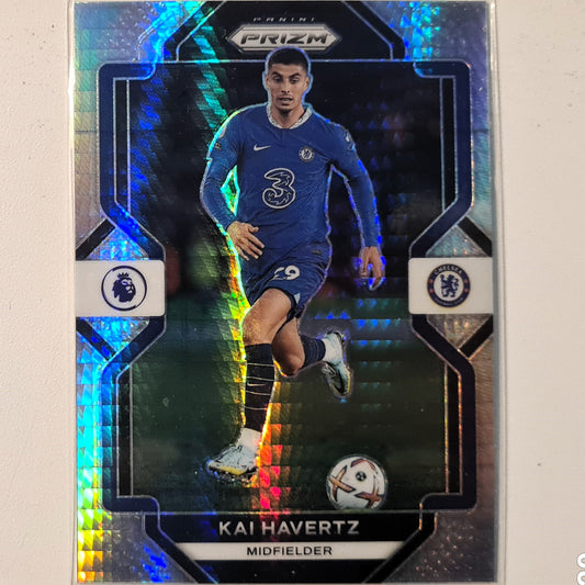 Kai Havertz 2022-23 Panini Prizm premier league soccer Hyper #110  Football Chelsea excellent Sleeved