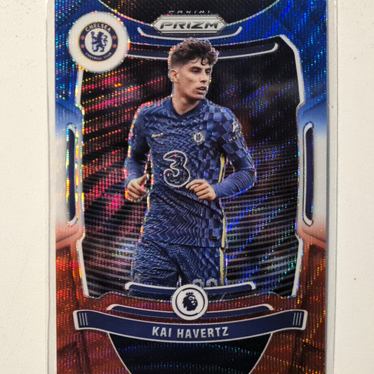 Kai Havertz 2021-22 Panini Prizm premier league red white blue #251 Soccer Football Chelsea excellent/mint Sleeved