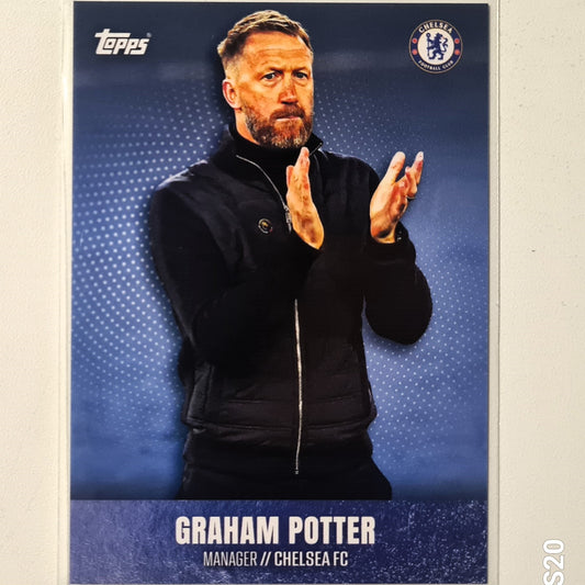 Graham Potter 2023 Topps Chelsea curated set Soccer Football Chelsea excellent Sleeved