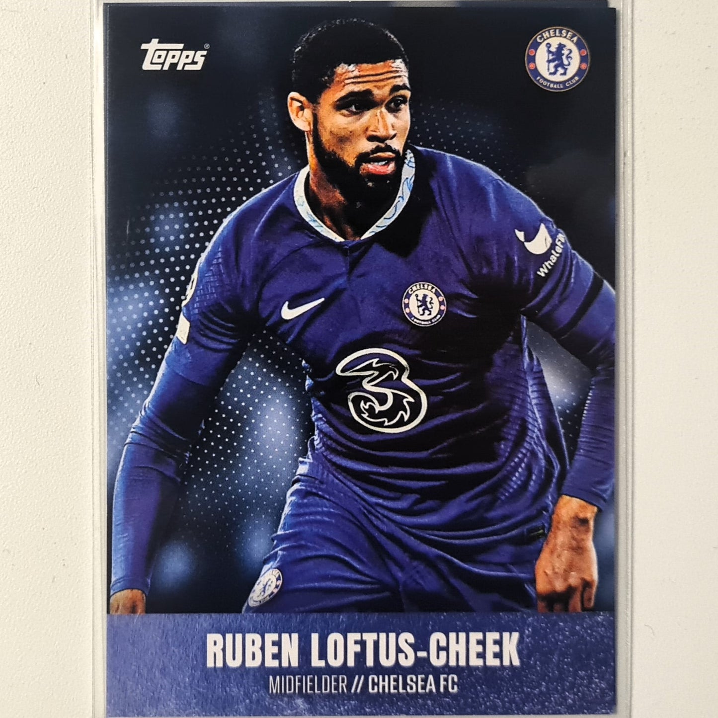 Ruben Loftus-Cheek 2023 Topps Chelsea curated team set Soccer Football Chelsea excellent/mint Sleeved