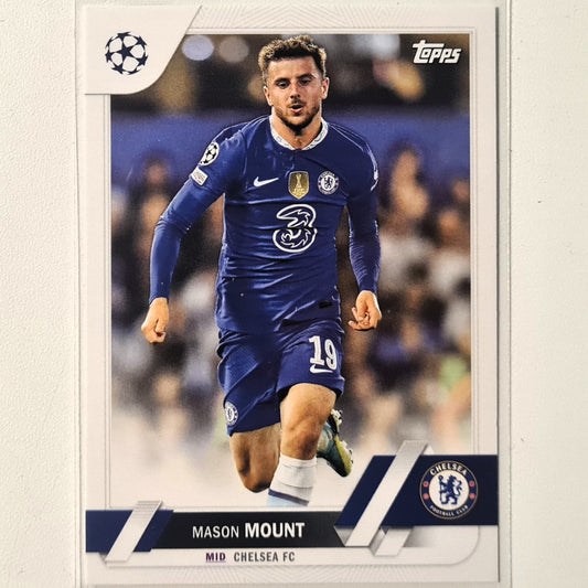 Mason Mount 2023 Topps Champions League #19 Soccer Football Chelsea excellent/mint Sleeved