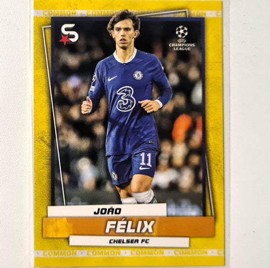 Joao Felix 2023 Topps Soccer stars common yellow #26 Football Chelsea excellent/mint Sleeved