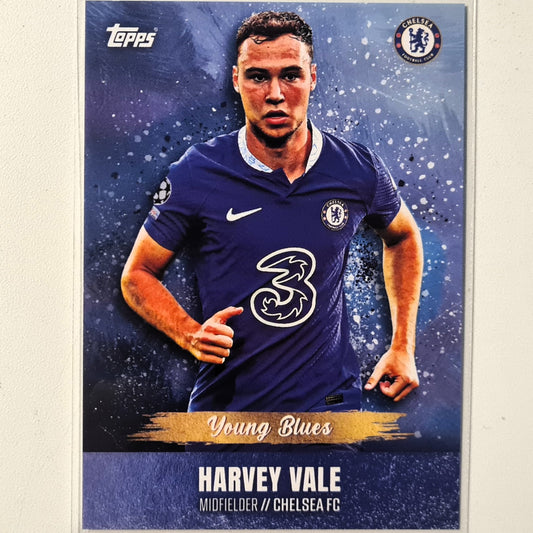 Harvey Vale 2023 Topps Chelsea curated team set young blues  Soccer Football Chelsea excellent/mint Sleeved