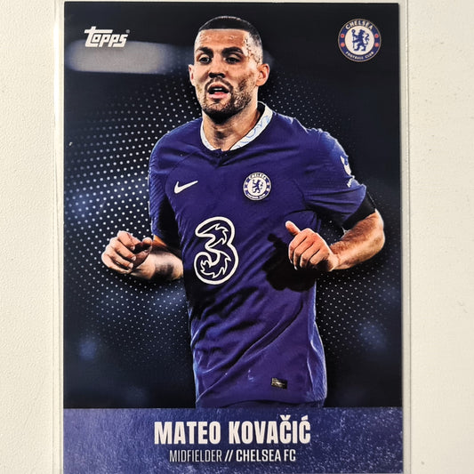 Mateo Kovacic 2023 Topps Chelsea curated team set  Soccer Football Chelsea excellent/mint Sleeved