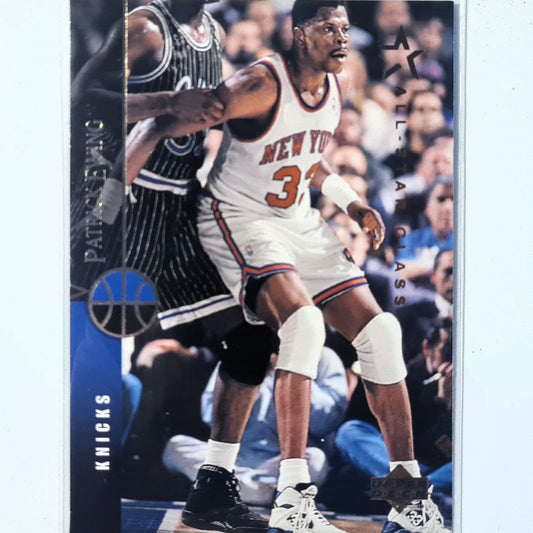 Patrick Ewing 1994 Upper-Deck #119 NBA Basketball New York Knicks good Sleeved