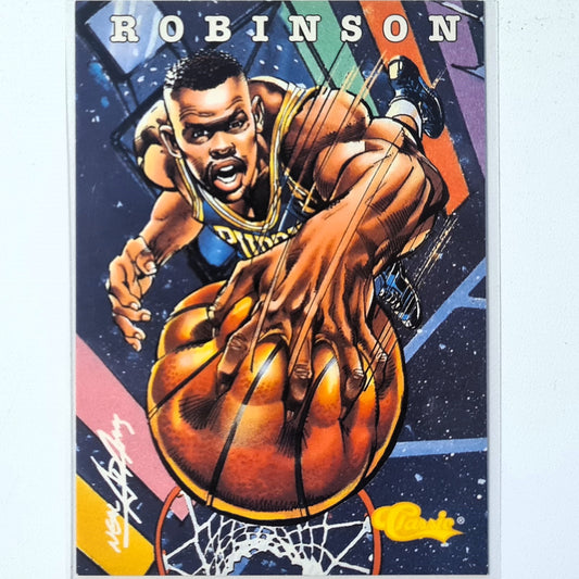 Glenn Robinson 1994 classic game card  1 of 5 illustration cards rookie RC #101 NBA Basketball Milwaukee Bucks Excellent Sleeved