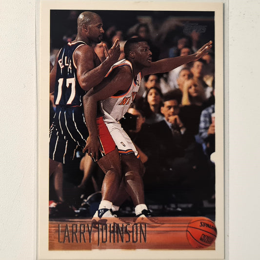 Larry Johnson 1996 Topps  #149 NBA Basketball New York Knicks excellent Sleeved