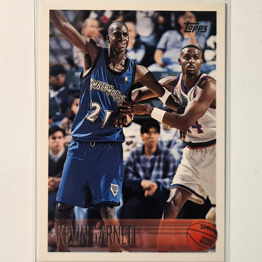Kevin Garnett 1996 Topps  #131 NBA Basketball Minnesota Timberwolves excellent