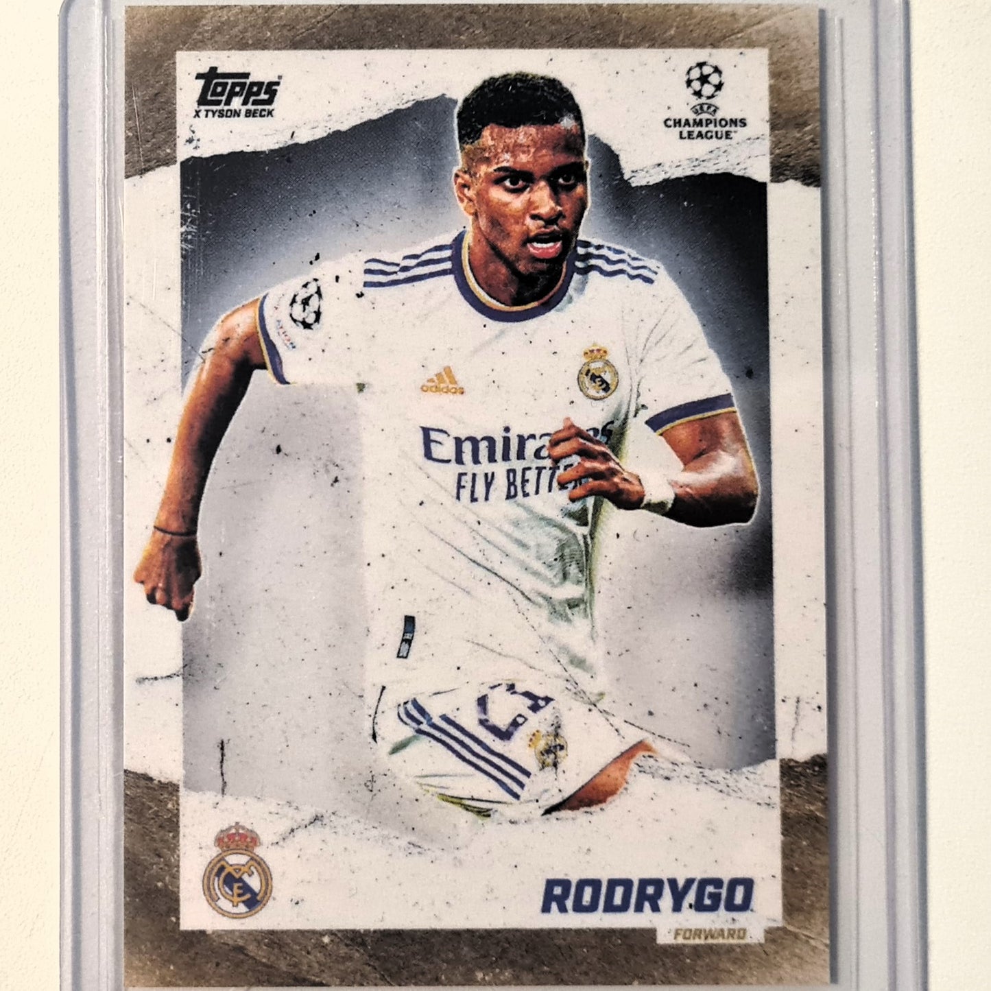 Rodrygo 2021 Topps Tyson beck curated set Soccer Football Real Madrid mint Sleeved