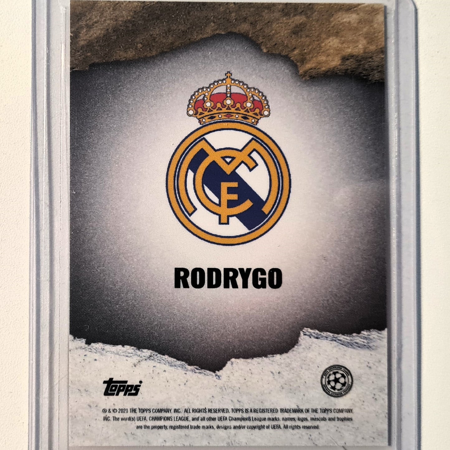 Rodrygo 2021 Topps Tyson beck curated set Soccer Football Real Madrid mint Sleeved