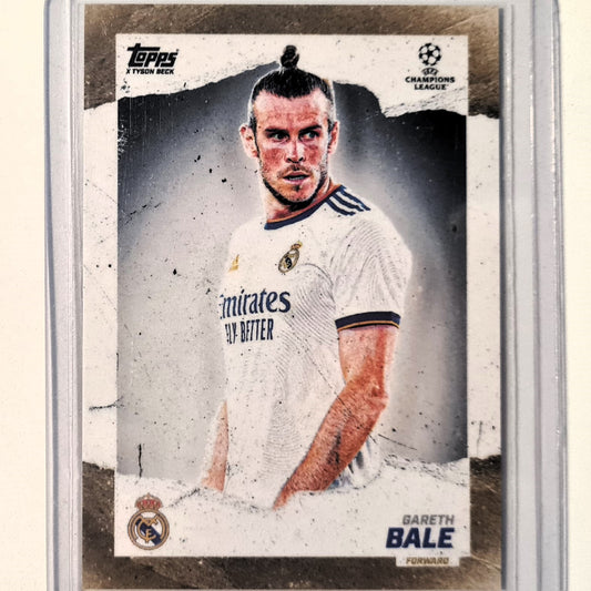 Gareth Bale 2021 Topps Tyson beck curated set Soccer Football Real Madrid mint Sleeved