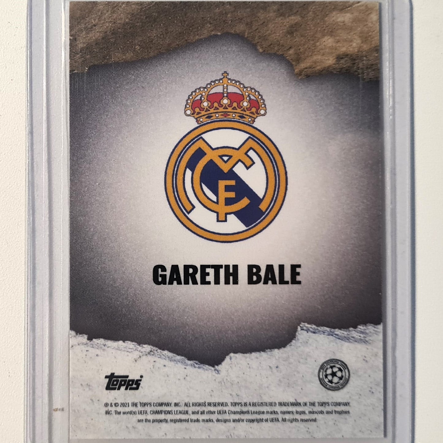 Gareth Bale 2021 Topps Tyson beck curated set Soccer Football Real Madrid mint Sleeved