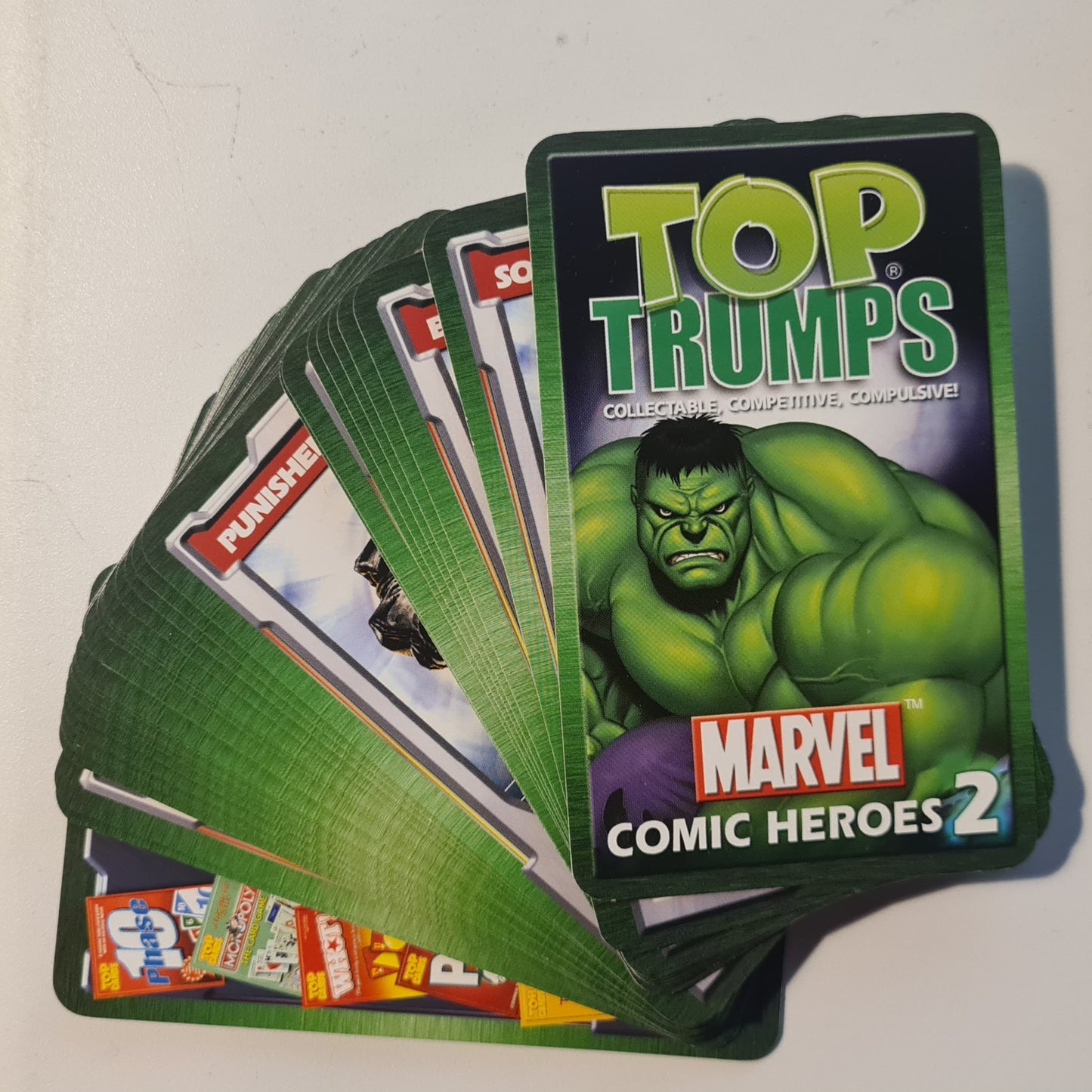 Top Trumps Marvel Comic Heroes 2 2002 Winning Moves  good used complete set