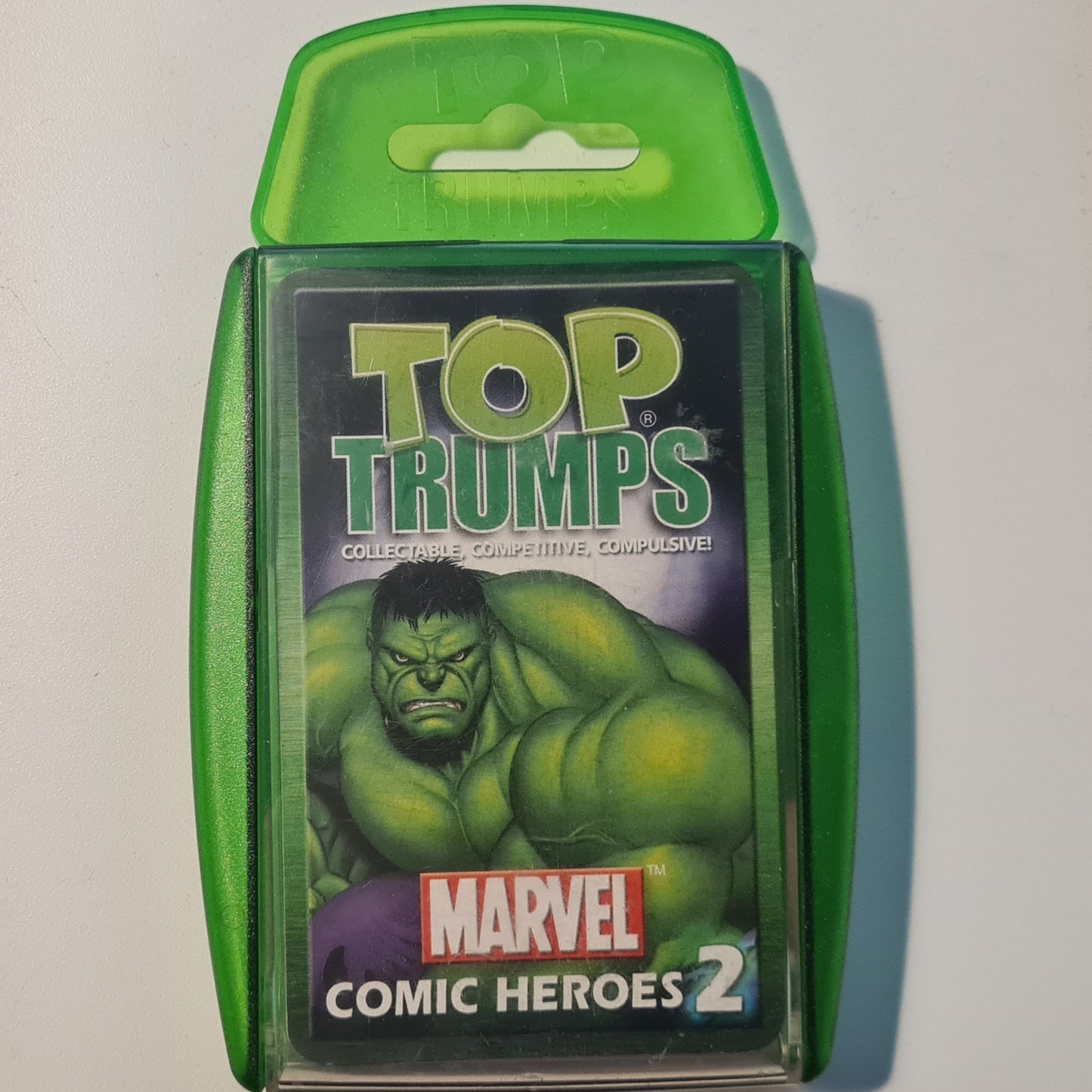 Top Trumps Marvel Comic Heroes 2 2002 Winning Moves  good used complete set