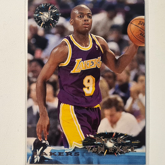 Nick Van Excel 1995 Topps Stadium Club #165 NBA Basketball LA Lakers Excellent Sleeved
