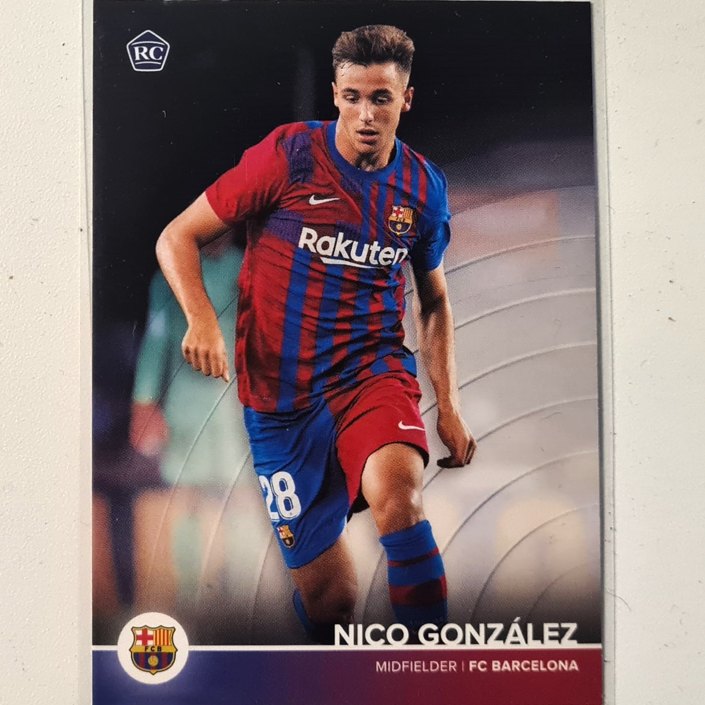 Nico Gonzalez 2021 Topps Barcelona curated team set Rookie RC Soccer football excellent/mint Sleeved