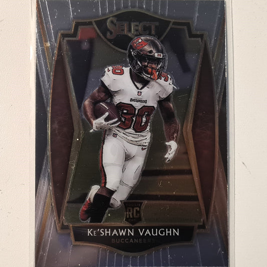 Ke'Shawn Vaughn 2020 Panini select Football Rookie RC #173 NFL American Football Tampa bay Buccaneers Excellent sleeved