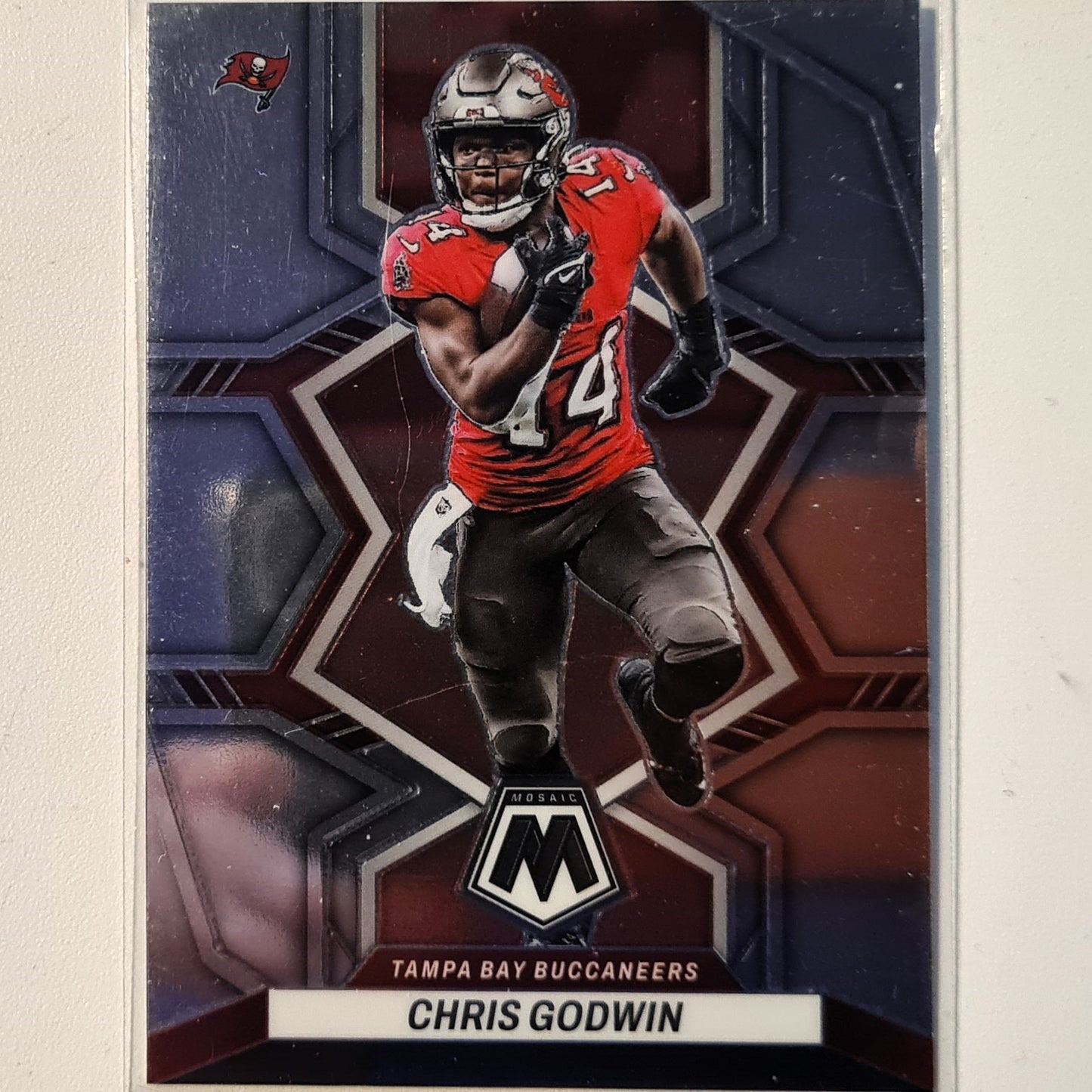 Chris Goodwin 2022 Panini Mosaic Football #185 NFL American Football Tampa bay Buccaneers Excellent sleeved