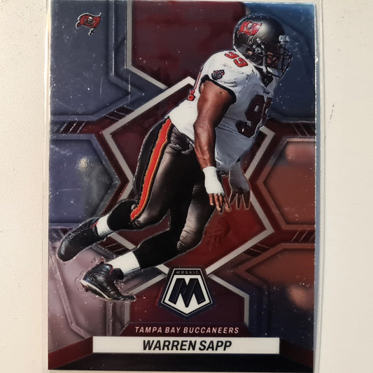 Warren Sapp 2022 Panini Mosaic Football #239 NFL American Football Tampa bay Buccaneers Excellent sleeved