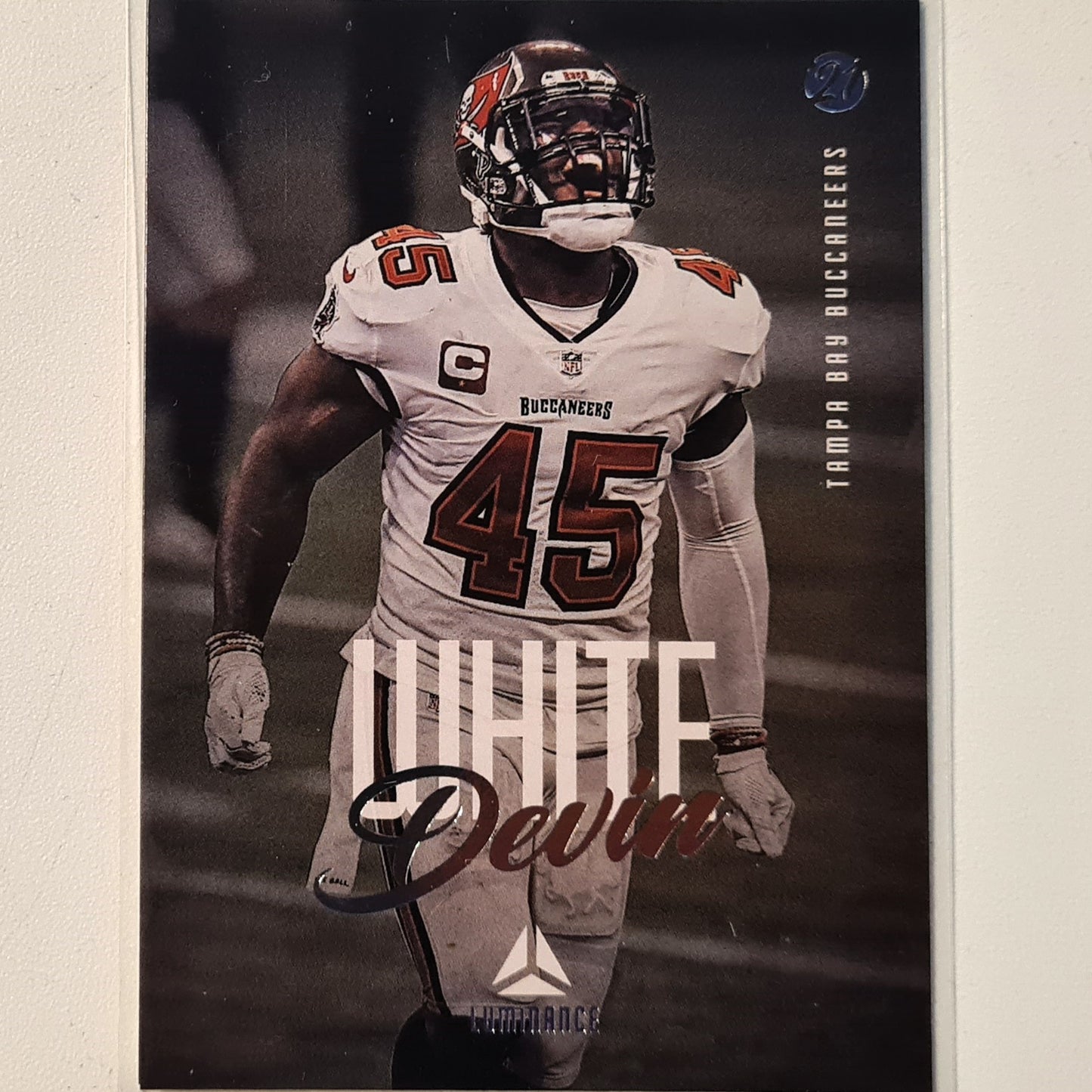 Devin White 2021 Panini Luminance Football #94 NFL American Football Tampa bay Buccaneers Excellent sleeved