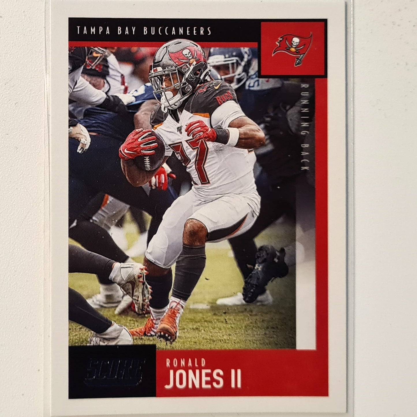 Ronald Jones II 2020 Panini Score Football #282 NFL American Football Tampa bay Buccaneers Excellent sleeved