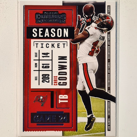 Chris Godwin 2020 Panini Contenders Football #14 NFL American Football Tampa bay Buccaneers Excellent sleeved