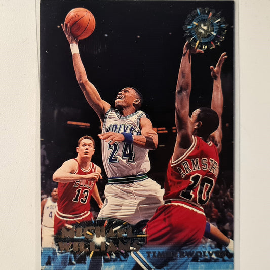 Michael Williams 1995 Topps Stadium club #39 NBA Basketball Minnesota Timberwolves very good sleeved