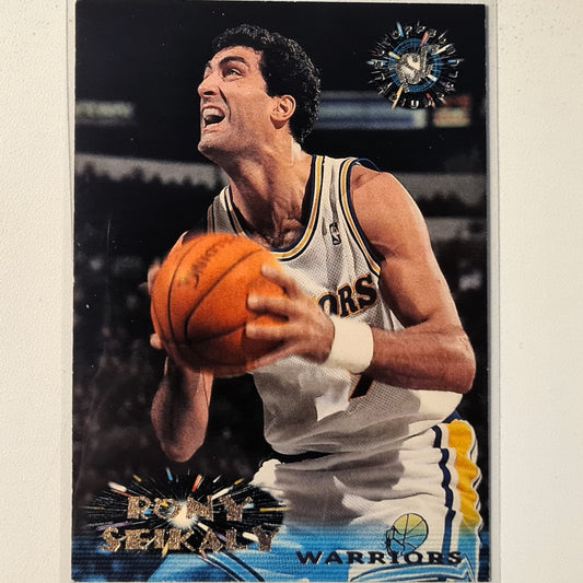 Rony Seikaly 1995 Topps Stadium club #137 NBA Basketball Golden State Warriors very good sleeved