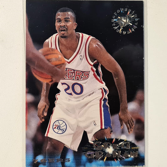 Greg Graham 1995 Topps Stadium club #19 NBA Basketball Philadelphia 76ers very good sleeved