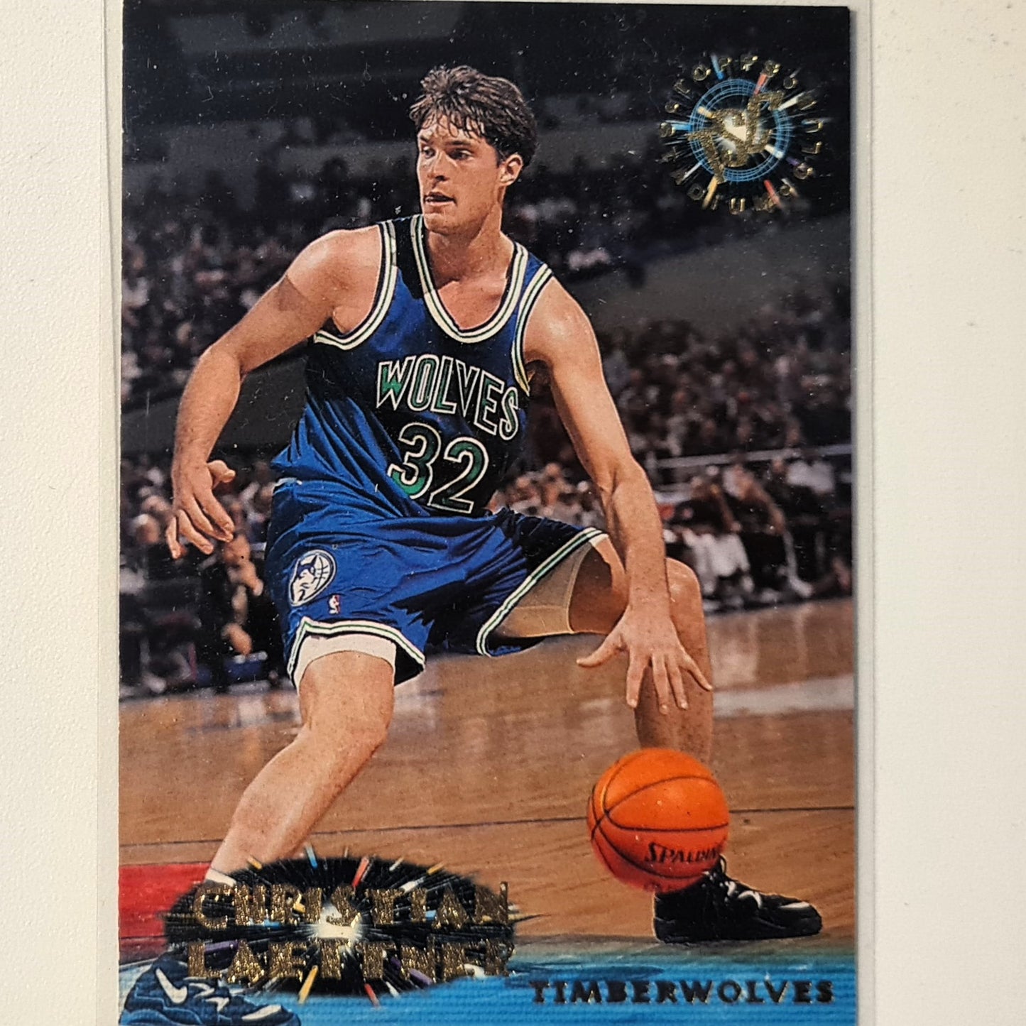 Christian Laettner 1994 Topps Stadium club #297 NBA Basketball Minnesota Timberwolves very good sleeved