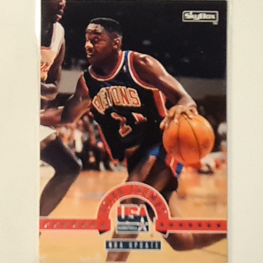 Isiah Thomas 1994 Skybox USA Basketball #46 NBA Basketball Detroit Pistons Excellent Sleeved