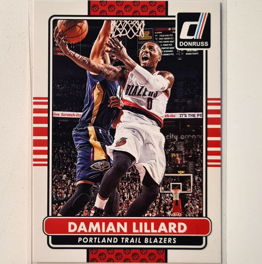 Damian Lillard 2015 Panini Donruss #129 NBA Basketball Portland Trail Blazers Excellent sleeved