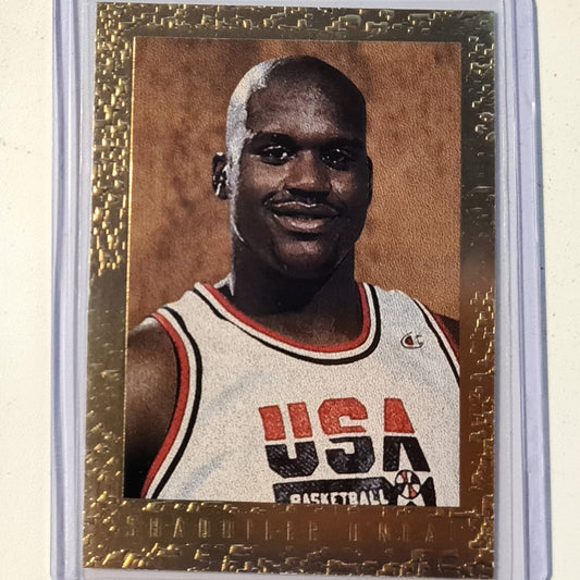 Shaquille O'Neal 1994 Skybox Gold Portrait PT12 NBA Basketball USA basketball Excellent sleeved
