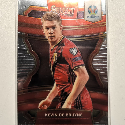 Kevin De Bruyne 2020 Panini Select Uefa Euro 2020 Terrace #27 Soccer Football Belgium Excellent-Mint Sleeved