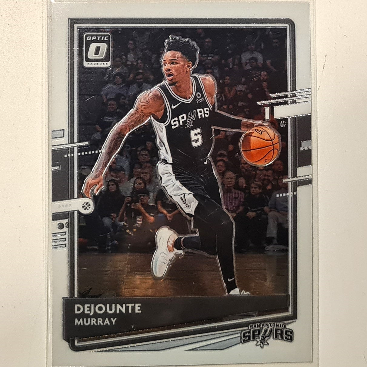 Dejounte Murray 2020-21 Panini Donruss Optic #93 NBA basketball San Antonio Spurs Excellent/mint Sleeved