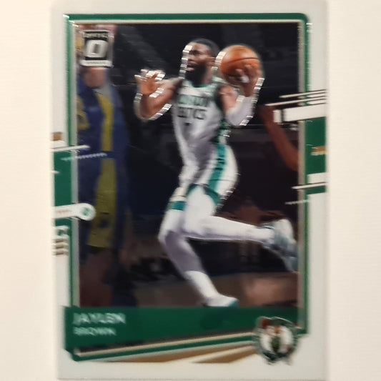 Jaylen Brown 2020-21 Panini Donruss Optic #120 NBA basketball Boston Celtics Excellent/mint Sleeved