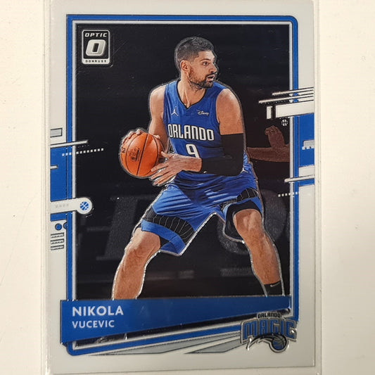 Nikola Vucevic 2020-21 Panini Donruss Optic #150 NBA basketball Orlando Magic Excellent/mint Sleeved