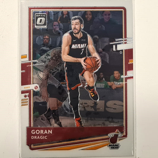 Goran Dragic 2020-21 Panini Donruss Optic #27 NBA basketball Miami Heat Excellent/mint Sleeved