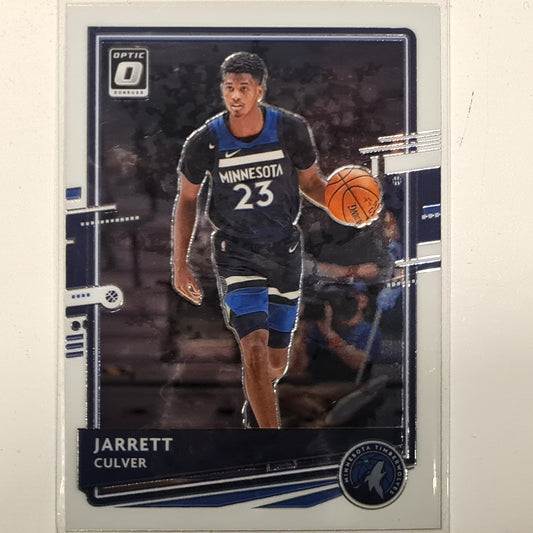 Jarrett Culver 2020-21 Panini Donruss Optic #150 NBA basketball Minnesota Timberwolves Excellent/mint Sleeved
