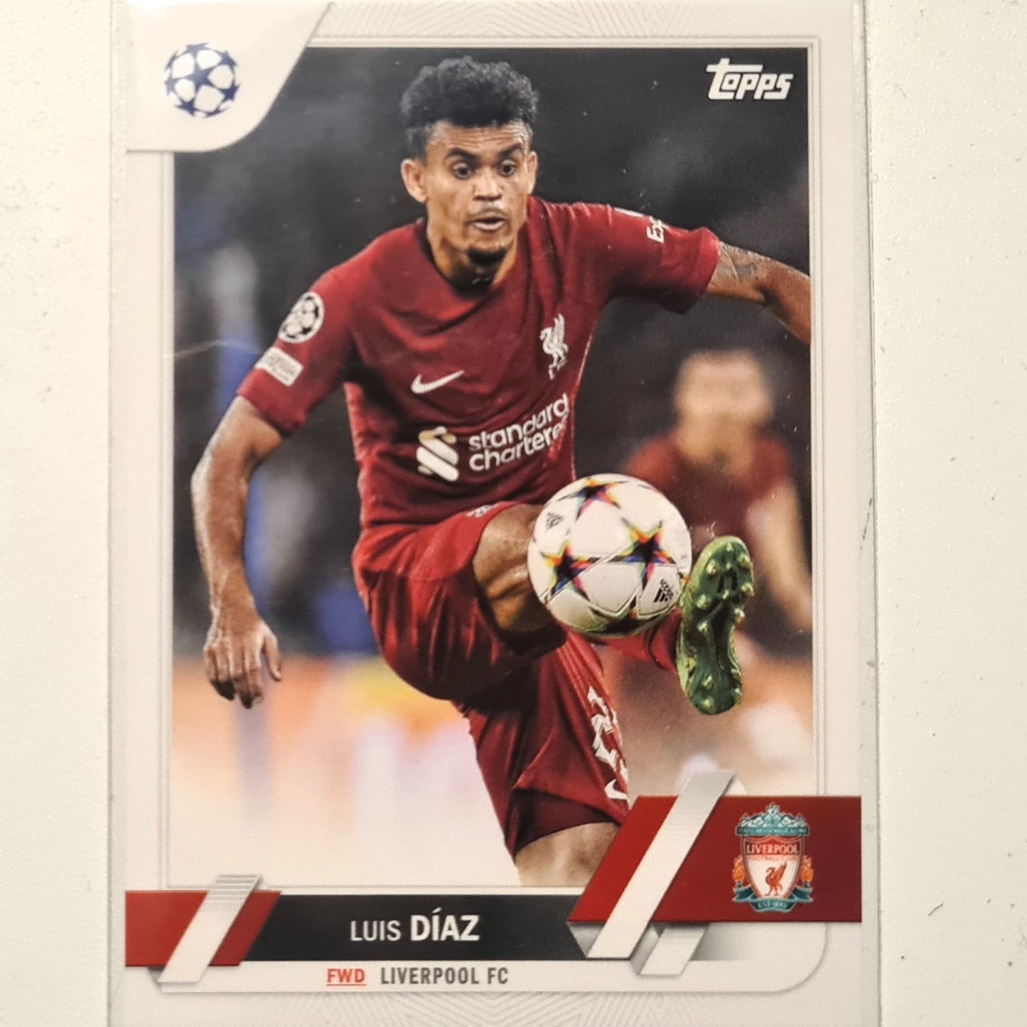 Luis Diaz 2023 Topps Champions League #199 Soccer football Liverpool  Mint sleeved