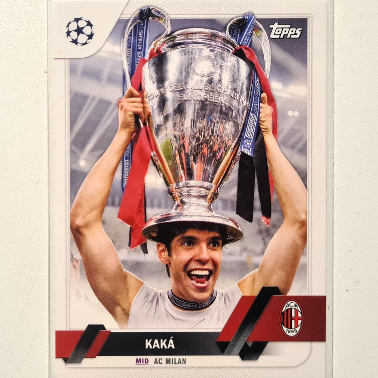 Kaka 2023 Topps Champions League #90 Soccer football AC Milan Mint sleeved