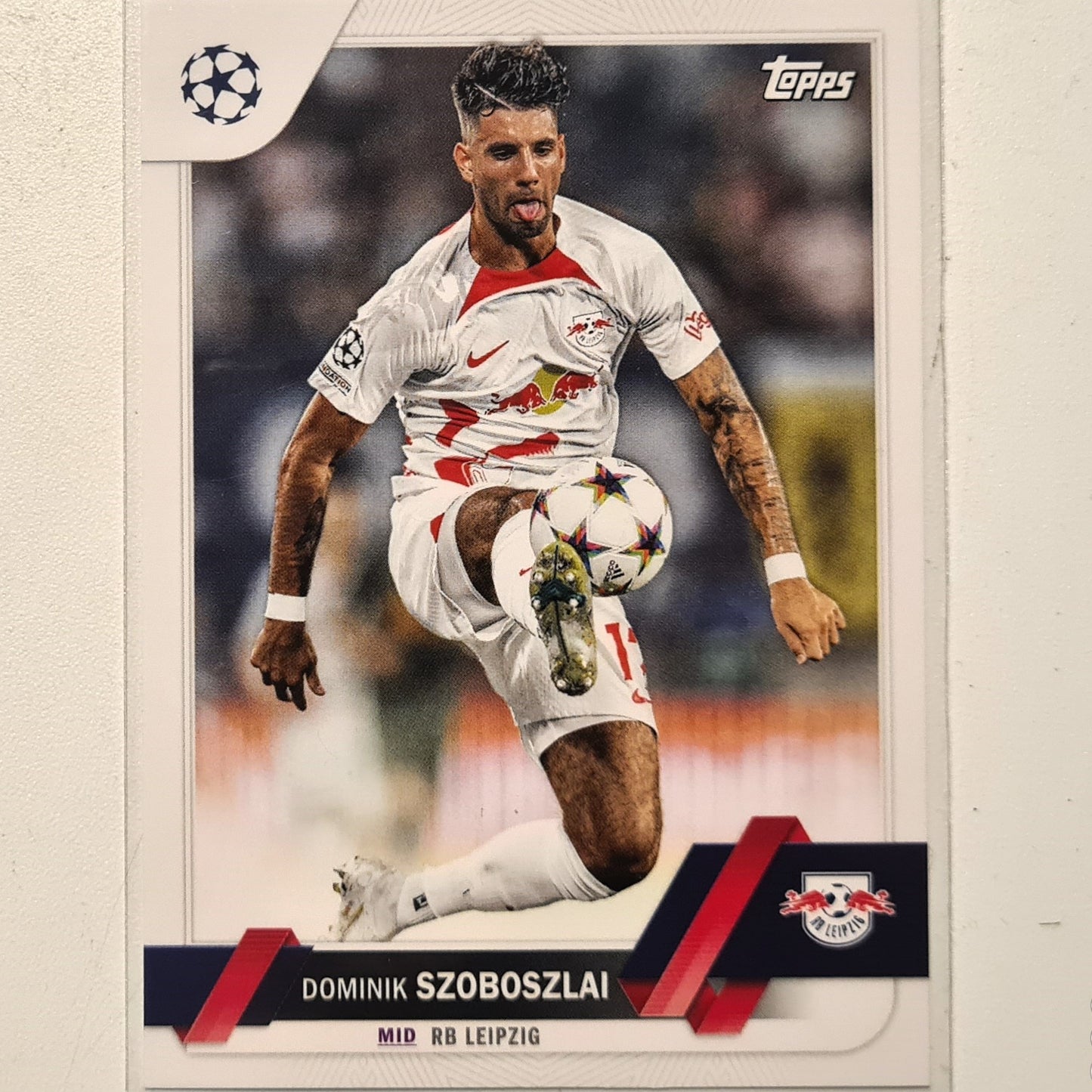 Dominik Szoboszlai 2023 Topps Champions League #171 Soccer football Leipzig Mint sleeved